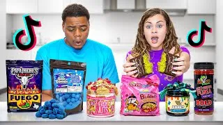 Thumbnail: Trying VIRAL Snacks From TikTok Shop! 