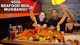 Thumbnail: HUGE $500 SEAFOOD BOIL MUKBANG