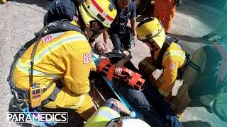 Thumbnail: Miraculous Escape After Family's Car Rolls 14 Times Down Treacherous Hill | Paramedics