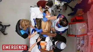 Thumbnail: Dirt Bike Rider Jokes Around While Facing Possible Amputation | Emergency