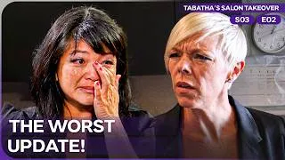 Thumbnail: The Shocking Six Week Update Tabatha NEVER Saw Coming | Tabatha's Salon Takeover Season 3 Episode 2