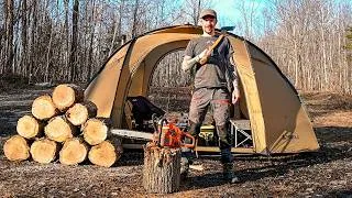 Thumbnail: Overnight Wood Harvest Camp