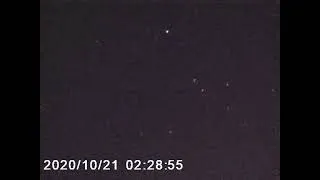 Thumbnail: fast moving upwards fades out at 10.42 pm moving outbound wnw