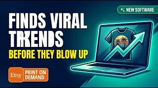 Thumbnail: New AI Etsy Software Spots Trending Niches Before They Go Viral