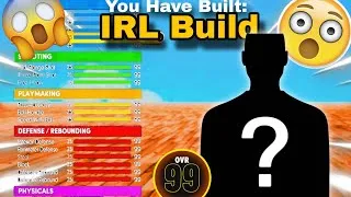 Thumbnail: Making my IRL Build in 2k26. ** best build of all time**