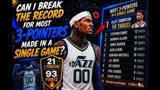 Thumbnail: I Made 21 Threes in One Game…