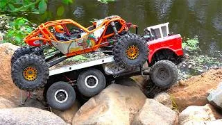 Thumbnail: Tonka Wrecker 6x6 Recovery Truck Stole the Show | RC ADVENTURES