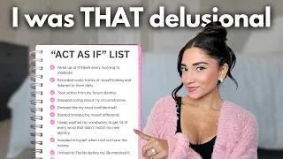 Thumbnail: 10 Crazy Things I Did To "Act As If" Before My Manifestations Arrived