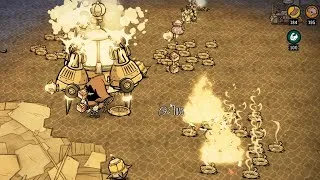 Thumbnail: Enlightened W.A.R.B.O.T. and Celestial Scion Fight - Don't Starve Together (Wolfgang)