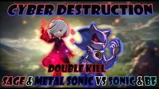 Thumbnail: Cyber Destruction | Double Kill Sonic Cover [Diverse Timelines; Part 1]