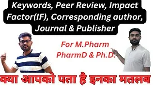 Thumbnail: Keywords || Abstract || peer review || Journal #profroyalpatel #researchscholar