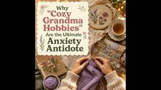 Thumbnail: Why "Cozy Grandma Hobbies" Are the Ultimate Anxiety Antidote
