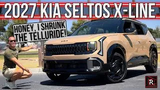 Thumbnail: Baby Telluride Grows Up! | 2027 Kia Seltos X-Line SX Turbo | Detailed Review