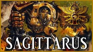 Thumbnail: SAGITTARUS MALACQUE - Inaugural Dreadnought | Warhammer 40k Lore