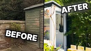 Thumbnail: I Turned a Ruined 6ft × 4ft Shed into My Dream Office
