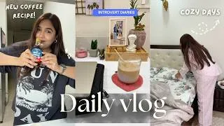 Thumbnail: HOMEBODY Vlog 🛋️🍄🏘️ | salted maple iced latte, grocery haul & slow living
