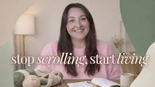 Thumbnail: I'm Addicted to REAL Life 📵✨ After Quitting DOOMSCROLLING