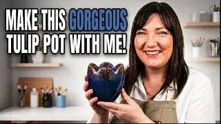 Thumbnail: 309 A Dirty Pour Tulip Pot With A Touch Of Sparkle! | 4K