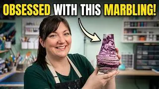 Thumbnail: 308 The Marbling Technique I'm Obsessed With | Aqua Cast Vase | 4K