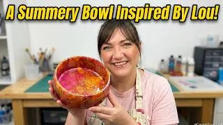 Thumbnail: 307 Lou's Summery Bowl | @CreateBloomCrafts | 4K