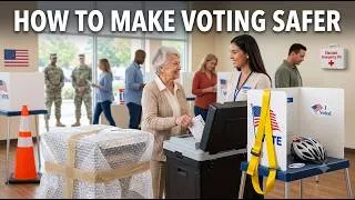 Thumbnail: How To Make Voting Safer | Trump, Election Lies & Democracy Country Parody