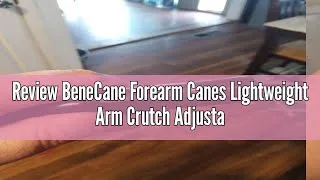 Thumbnail: Review BeneCane Forearm Canes Lightweight Arm Crutch Adjustable Ergonomic Comfortable on Wrist Non
