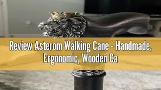 Thumbnail: Review Asterom Walking Cane - Handmade, Ergonomic, Wooden Canes for Men & Women - Unique Wood Walkin