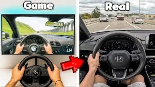 Thumbnail: I Learned Car Driving Using A Video Game!