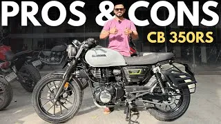 Thumbnail: Honda CB350RS Pros & Cons | Should You Buy It in 2026?
