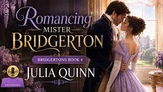 Thumbnail: Romancing Mister Bridgerton by Julia Quinn | When the Man of Her Dreams Finally Looks Her Way