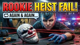 Thumbnail: A Rookie FAILS a HEIST in PAYDAY 2….. But tries again & again