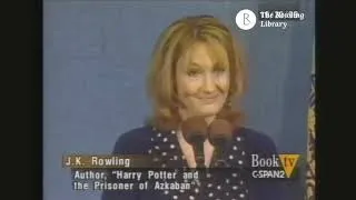 Thumbnail: J.K. Rowling at 1999 National Press Club Luncheon: Reading, Q&A, and book signing (October 20, 1999)