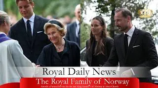 Thumbnail: Royal Family of Norway Attends Funeral Service for Late King Harald V & Funeral Procession Announced