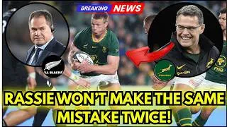 Thumbnail: Springboks Comeback Loading? Rassie Erasmus Sends Warning to All Blacks #springboks #rugbynews