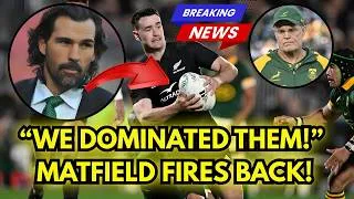 Thumbnail: Victor Matfield Sends Strong Springboks Message After All Blacks Loss: “I’m Not Worried!”#rugbynews