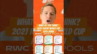 Thumbnail: USA’s TOUGH 2027 Rugby World Cup Pool Draw #rugby #RWC2027