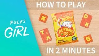 Thumbnail: How to Play Alphabet Soup in 2 Minutes - Rules Girl