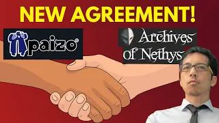 Thumbnail: NEW AGREEMENT between Paizo and Archives of Nethys!