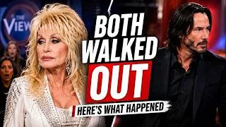 Thumbnail: Dolly Parton and Keanu Reeves Both Walked Out – Here's What Happened