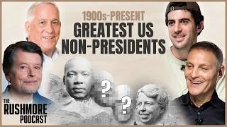 Thumbnail: Ken Burns & Walter Isaacson Build The Mount Rushmore of US Non-Presidents | Rushmore Podcast