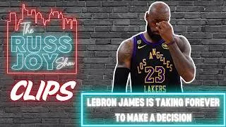 Thumbnail: Is LeBron James Ever Going To Decide On A Team To Sign With? | NBA Clips | The Russ Joy Show