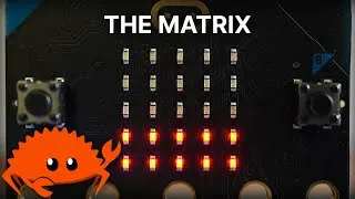 Thumbnail: Driving an LED matrix using async embedded Rust - moxi Ep2