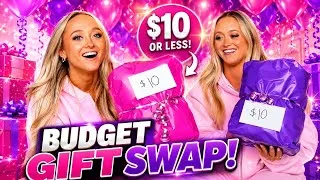 Thumbnail: BIRTHDAY GIFT SWAP ON A BUDGET 🤑 | Rybka Twins