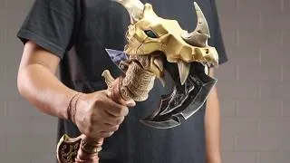 Thumbnail: Building My Dream Dragon Battle Axe With Tripo