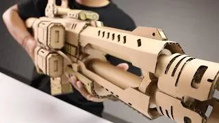 Thumbnail: I Built My Own Sci Fi Weapon — Entirely From Cardboard