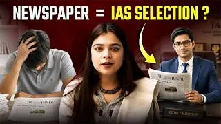 Thumbnail: How to Read Newspapers for UPSC | 99% Aspirants Read It WRONG I Saloni Khanna