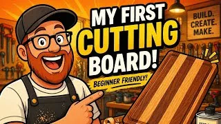 Thumbnail: My First Cutting Board… I Didn’t Mess It Up??