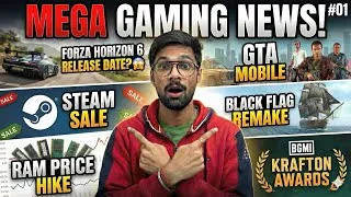 Thumbnail: Forza Horizon 6 Release Date 😱 GTA Mobile & Black Flag Gaming News #01