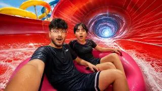 Thumbnail: The Scariest Water Park Challenge 😱