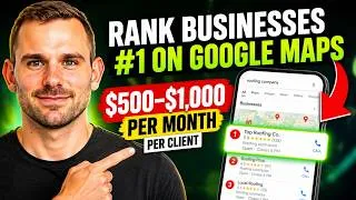 Thumbnail: How I Sell Google Business Profile Optimization with AI (No SEO Needed)